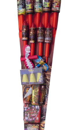 Pinto Fire & Light Raketenset